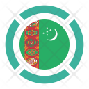 پیش‌نمایش فایل turkmenistan-12 از پک رنگ پرچم کشور