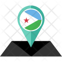 پیش‌نمایش فایل djibouti-45 از پک نقشه پرچم کشور