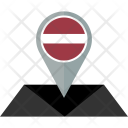 پیش‌نمایش فایل latvia-65 از پک نقشه پرچم کشور