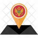 پیش‌نمایش فایل montenegro-9 از پک نقشه پرچم کشور