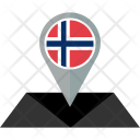 پیش‌نمایش فایل norway-38 از پک نقشه پرچم کشور