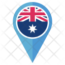 پیش‌نمایش فایل australia-39 از پک موقعیت نقشه پرچم کشور