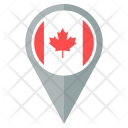 پیش‌نمایش فایل canada-50 از پک موقعیت نقشه پرچم کشور