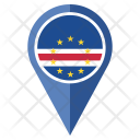 پیش‌نمایش فایل cape-50 از پک موقعیت نقشه پرچم کشور