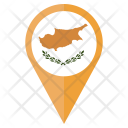 پیش‌نمایش فایل cyprus-40 از پک موقعیت نقشه پرچم کشور