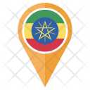 پیش‌نمایش فایل ethiopia-47 از پک موقعیت نقشه پرچم کشور