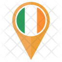 پیش‌نمایش فایل ireland-36 از پک موقعیت نقشه پرچم کشور