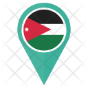 پیش‌نمایش فایل jordan-45 از پک موقعیت نقشه پرچم کشور