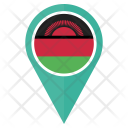 پیش‌نمایش فایل malawi-47 از پک موقعیت نقشه پرچم کشور