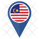 پیش‌نمایش فایل malaysia-42 از پک موقعیت نقشه پرچم کشور