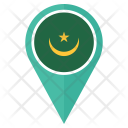 پیش‌نمایش فایل mauritania-46 از پک موقعیت نقشه پرچم کشور
