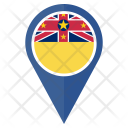 پیش‌نمایش فایل niue-2 از پک موقعیت نقشه پرچم کشور