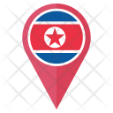پیش‌نمایش فایل north-63 از پک موقعیت نقشه پرچم کشور