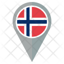 پیش‌نمایش فایل norway-39 از پک موقعیت نقشه پرچم کشور