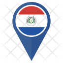 پیش‌نمایش فایل paraguay-13 از پک موقعیت نقشه پرچم کشور