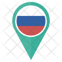 پیش‌نمایش فایل russia-40 از پک موقعیت نقشه پرچم کشور