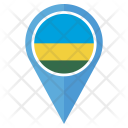 پیش‌نمایش فایل rwanda-47 از پک موقعیت نقشه پرچم کشور
