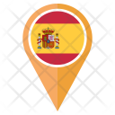 پیش‌نمایش فایل spain-14 از پک موقعیت نقشه پرچم کشور