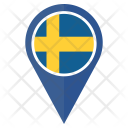 پیش‌نمایش فایل sweden-40 از پک موقعیت نقشه پرچم کشور