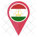 پیش‌نمایش فایل tajikistan-41 از پک موقعیت نقشه پرچم کشور