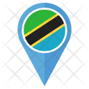 پیش‌نمایش فایل tanzania-43 از پک موقعیت نقشه پرچم کشور