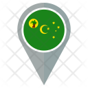 پیش‌نمایش فایل the-137 از پک موقعیت نقشه پرچم کشور