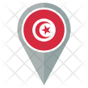 پیش‌نمایش فایل tunisia-46 از پک موقعیت نقشه پرچم کشور