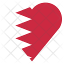 پیش‌نمایش فایل bahrain-44 از پک قلب پرچم کشور