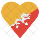 پیش‌نمایش فایل bhutan-11 از پک قلب پرچم کشور
