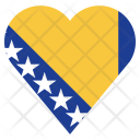 پیش‌نمایش فایل bosnia-43 از پک قلب پرچم کشور