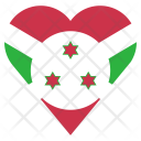 پیش‌نمایش فایل burundi-47 از پک قلب پرچم کشور