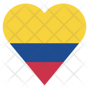 پیش‌نمایش فایل colombia-41 از پک قلب پرچم کشور