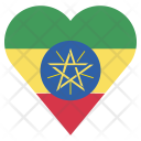 پیش‌نمایش فایل ethiopia-48 از پک قلب پرچم کشور
