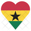 پیش‌نمایش فایل ghana-51 از پک قلب پرچم کشور