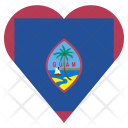 پیش‌نمایش فایل guam-10 از پک قلب پرچم کشور