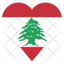 پیش‌نمایش فایل lebanon-41 از پک قلب پرچم کشور