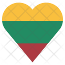 پیش‌نمایش فایل lithuania-36 از پک قلب پرچم کشور
