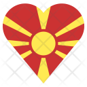 پیش‌نمایش فایل macedonia-40 از پک قلب پرچم کشور