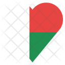 پیش‌نمایش فایل madagascar-45 از پک قلب پرچم کشور
