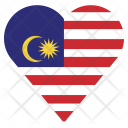 پیش‌نمایش فایل malaysia-43 از پک قلب پرچم کشور
