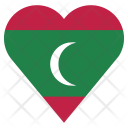 پیش‌نمایش فایل maldives-41 از پک قلب پرچم کشور