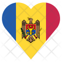 پیش‌نمایش فایل moldova-10 از پک قلب پرچم کشور
