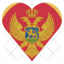 پیش‌نمایش فایل montenegro-11 از پک قلب پرچم کشور