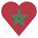 پیش‌نمایش فایل morocco-49 از پک قلب پرچم کشور