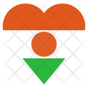پیش‌نمایش فایل niger-43 از پک قلب پرچم کشور