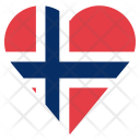 پیش‌نمایش فایل norway-40 از پک قلب پرچم کشور