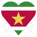پیش‌نمایش فایل suriname-35 از پک قلب پرچم کشور