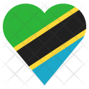 پیش‌نمایش فایل tanzania-44 از پک قلب پرچم کشور