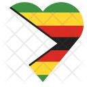 پیش‌نمایش فایل zimbabwe-14 از پک قلب پرچم کشور
