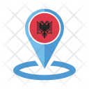پیش‌نمایش فایل albania-39 از پک پایه گرد پرچم کشور